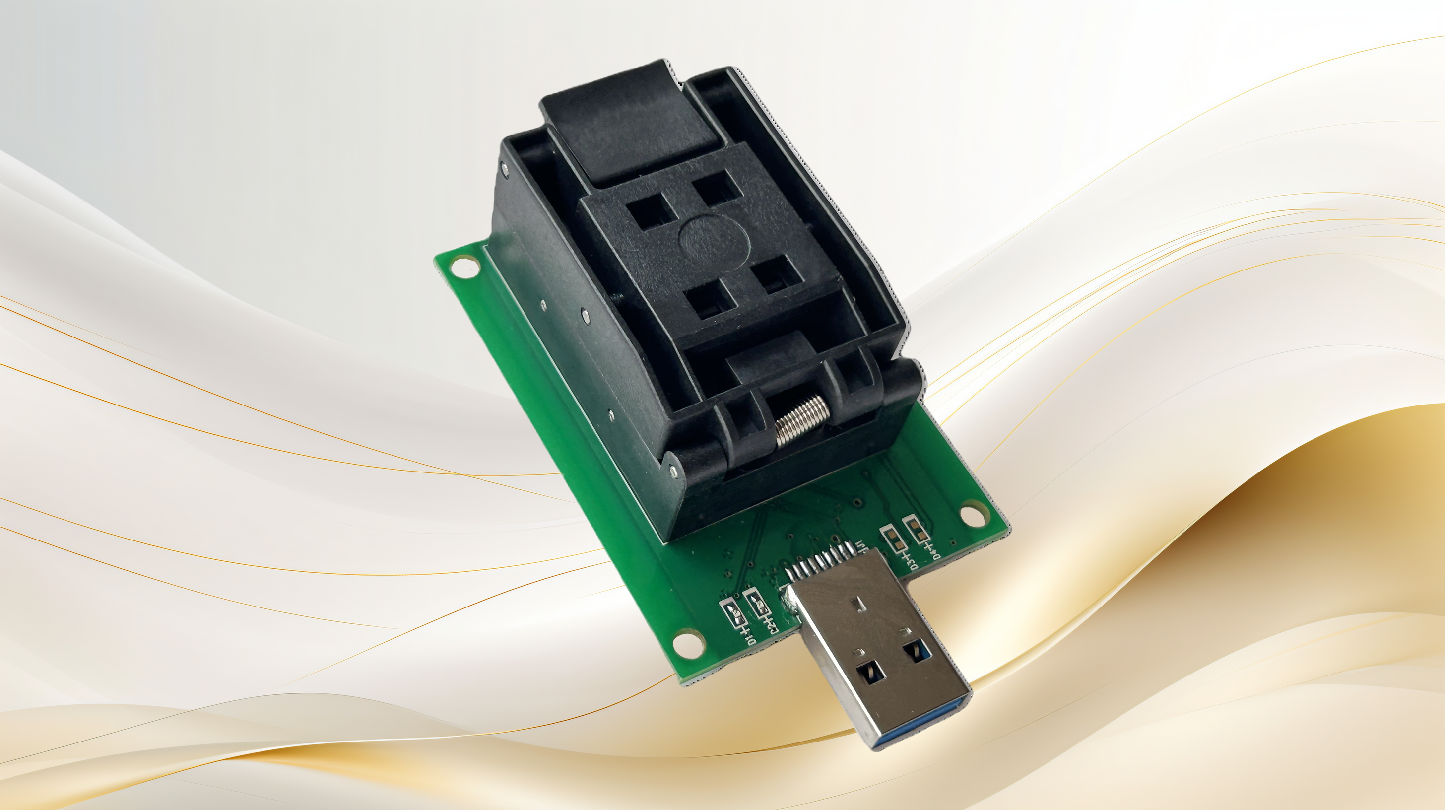 USB3.0插口GL3224主控 简易烧录器 eMMC BGA-153